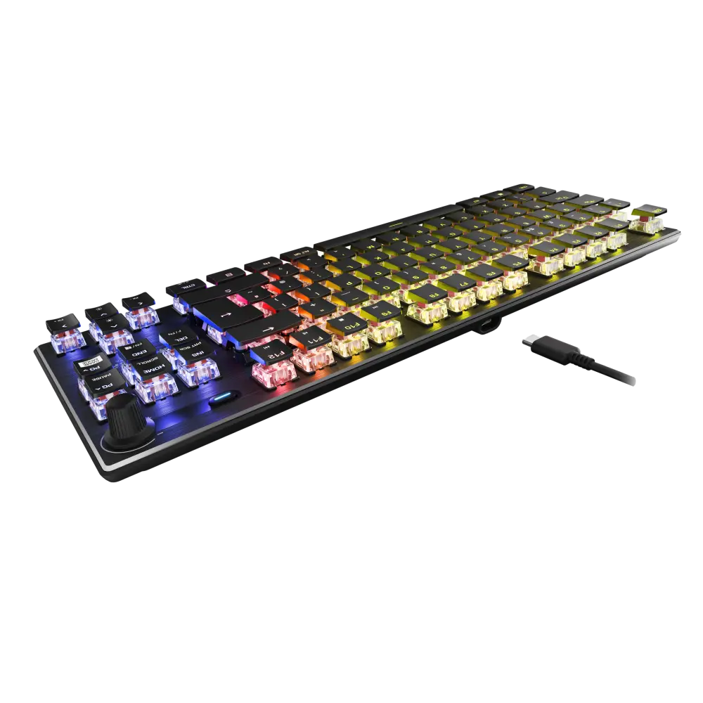 מקלדת קצרה ROCCAT VULCA TKL AIMO RedS