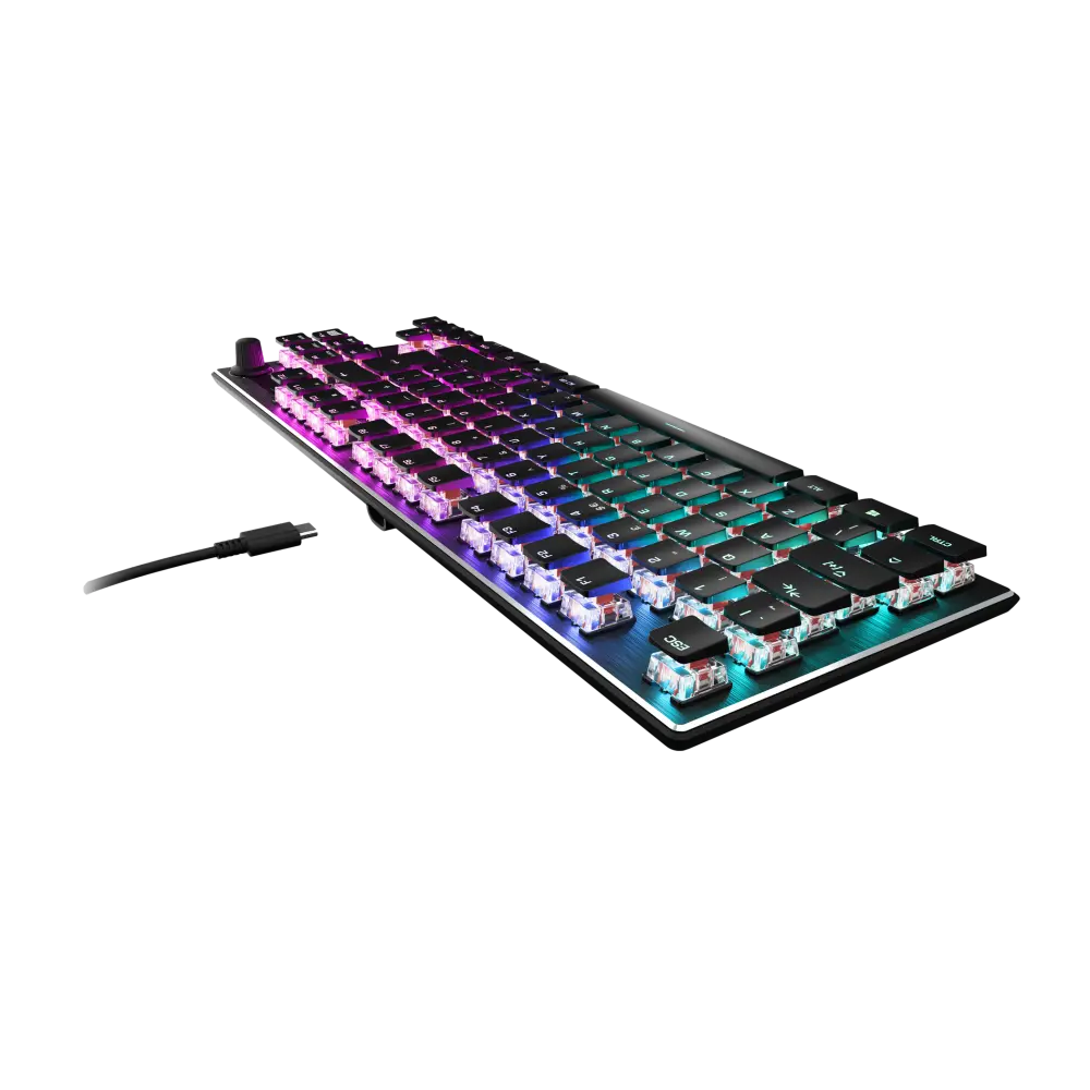 מקלדת קצרה ROCCAT VULCA TKL AIMO RedS