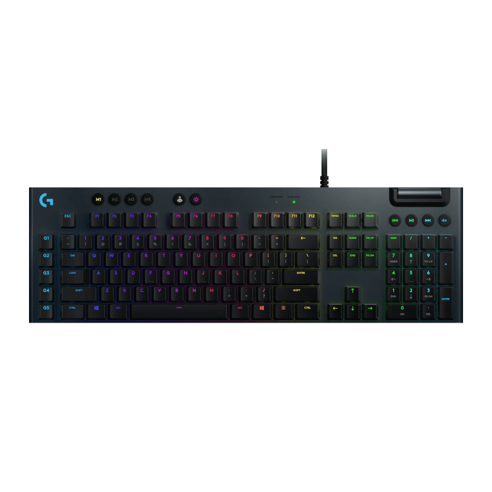 מקלדת G815 LIGHTSYNC CLICKY SWITCH