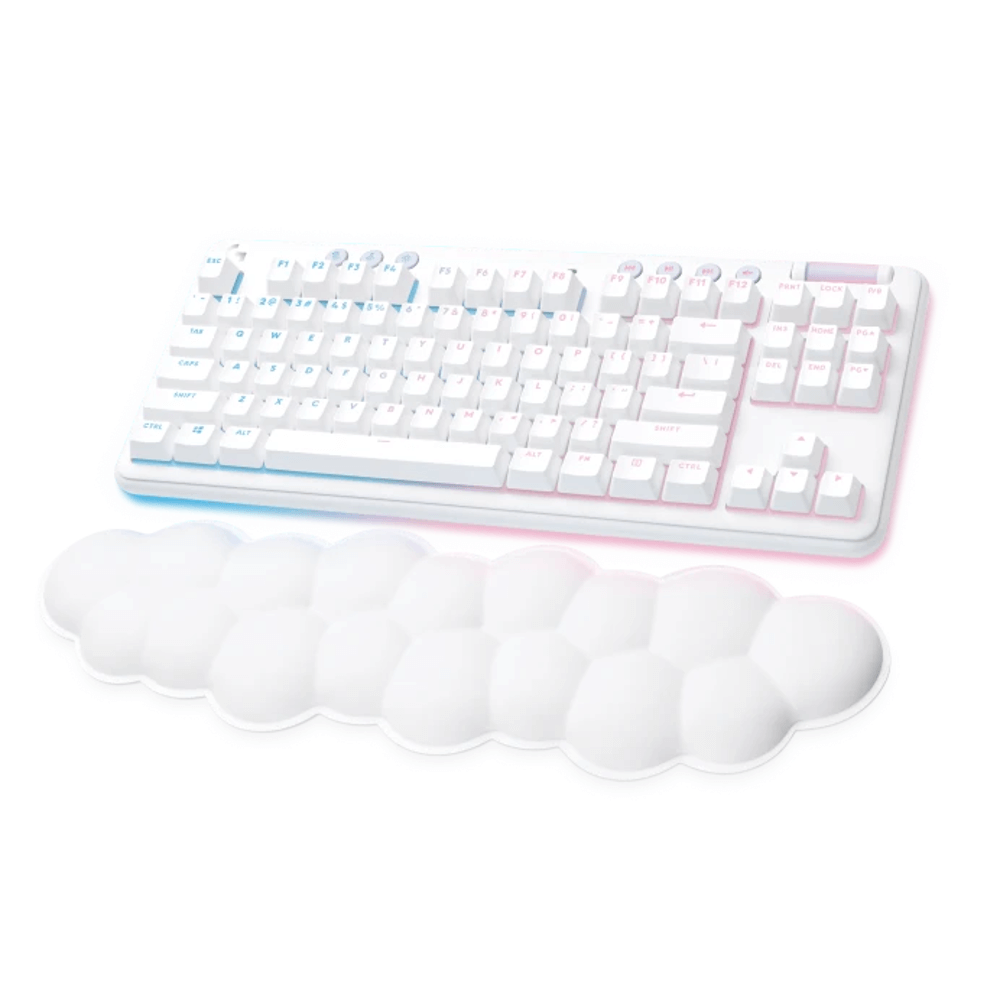 מקלדת גיימינג אלחוטית לבנהLOGITECH G715 Tenkeyless