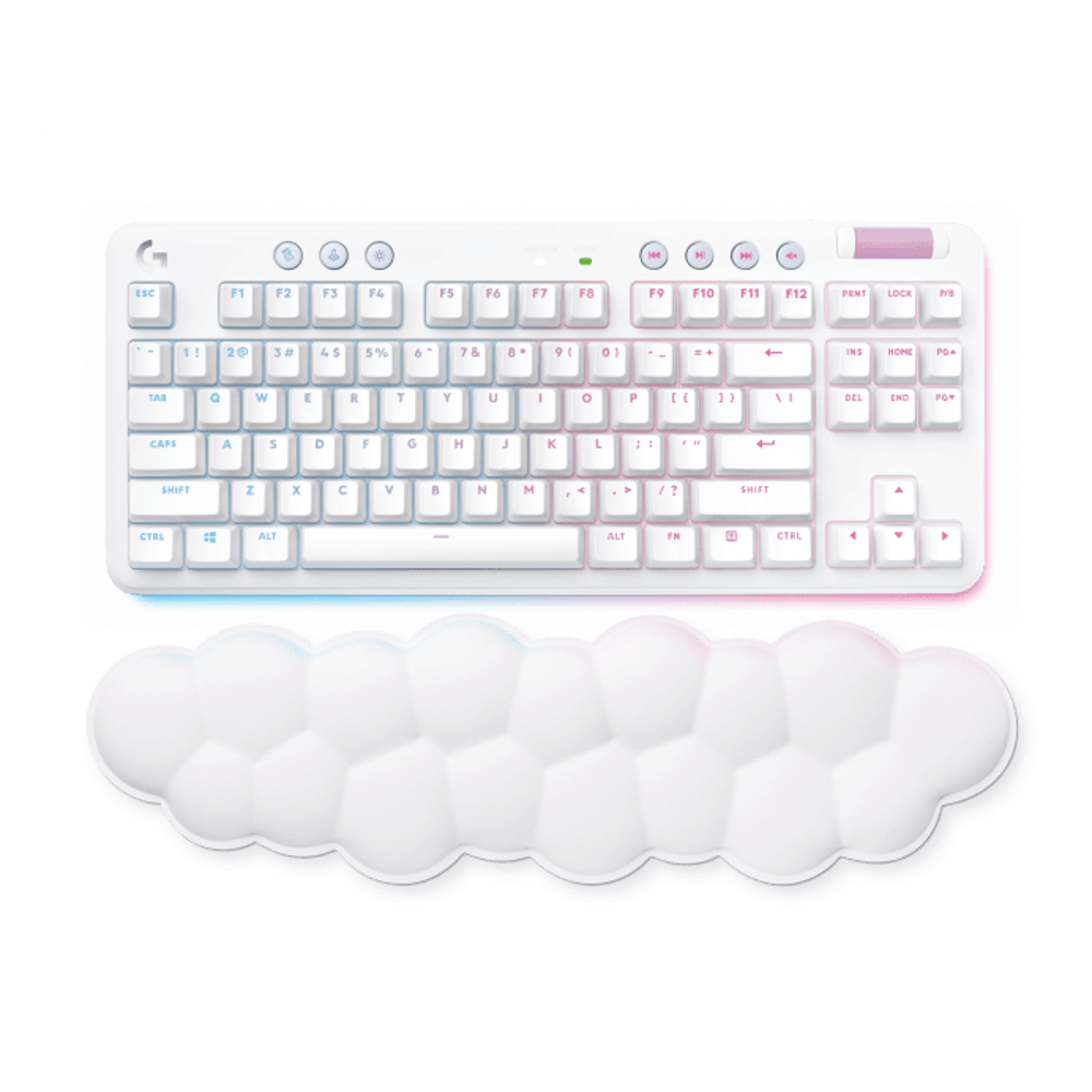 מקלדת גיימינג אלחוטית לבנהLOGITECH G715 Tenkeyless
