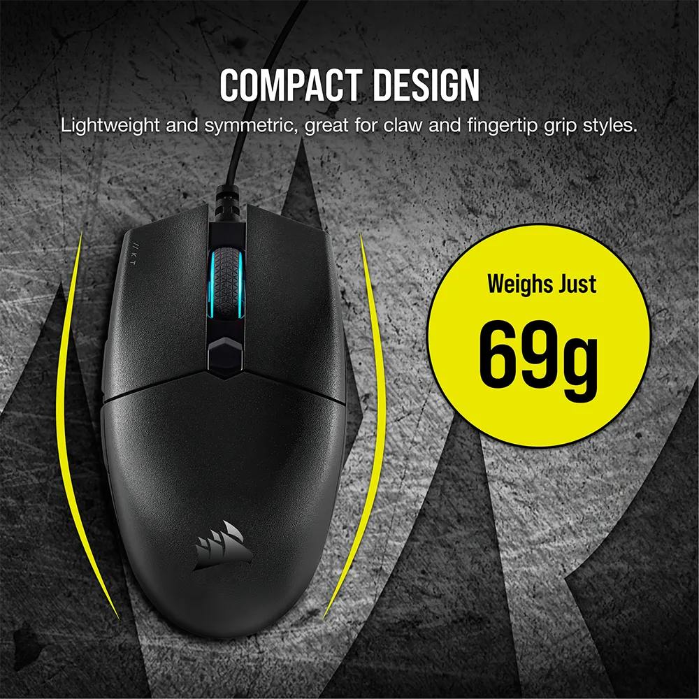 עכבר גיימינג CORSAIR KATAR PRO – קל במיוחד