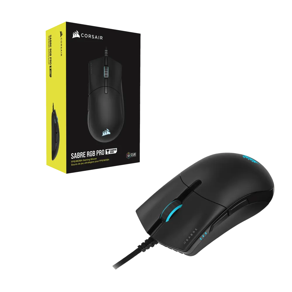 עכבר גיימינג CORSAIR SABRE PRO RGB