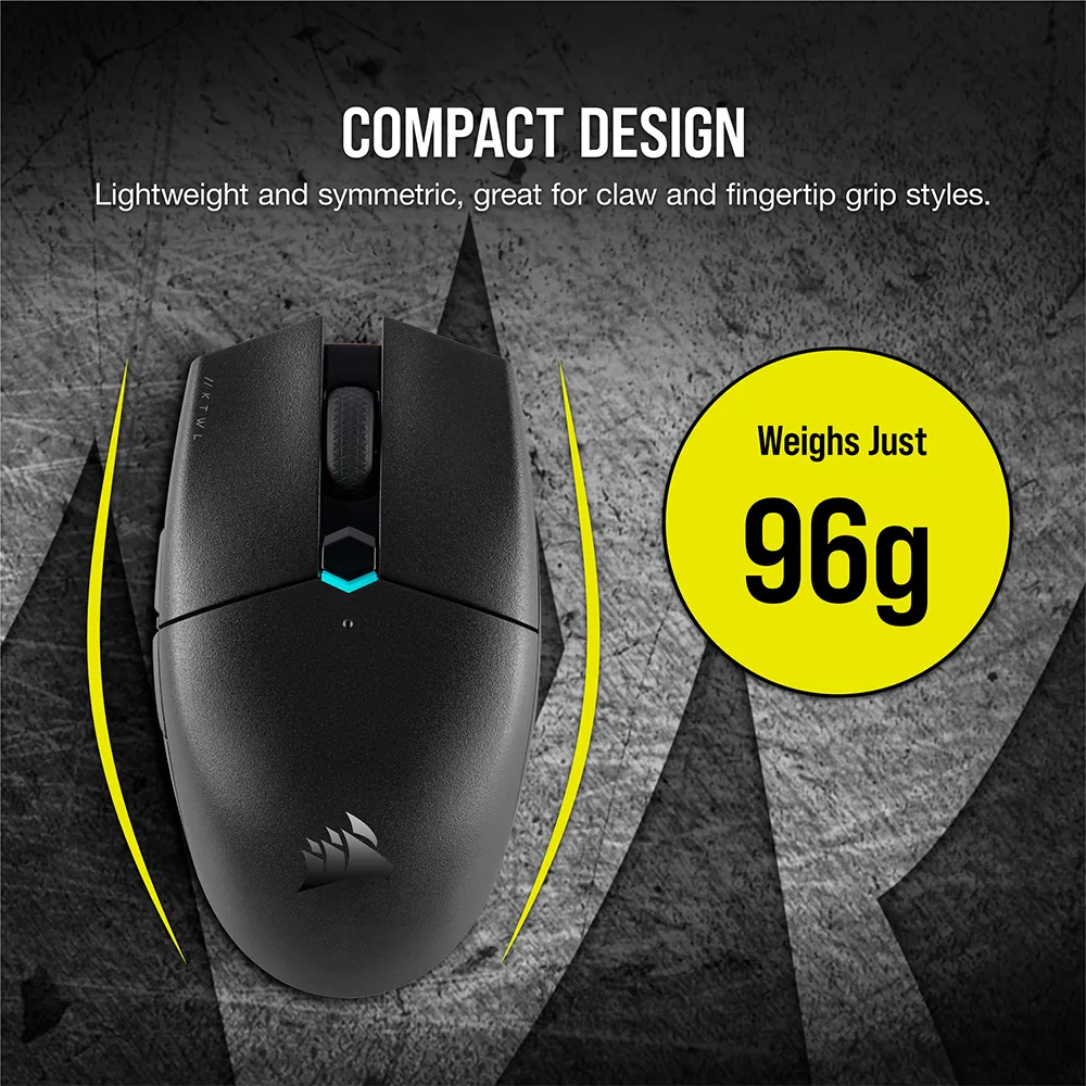עכבר גיימינג אלחוטי CORSAIR KATAR PRO – שחור