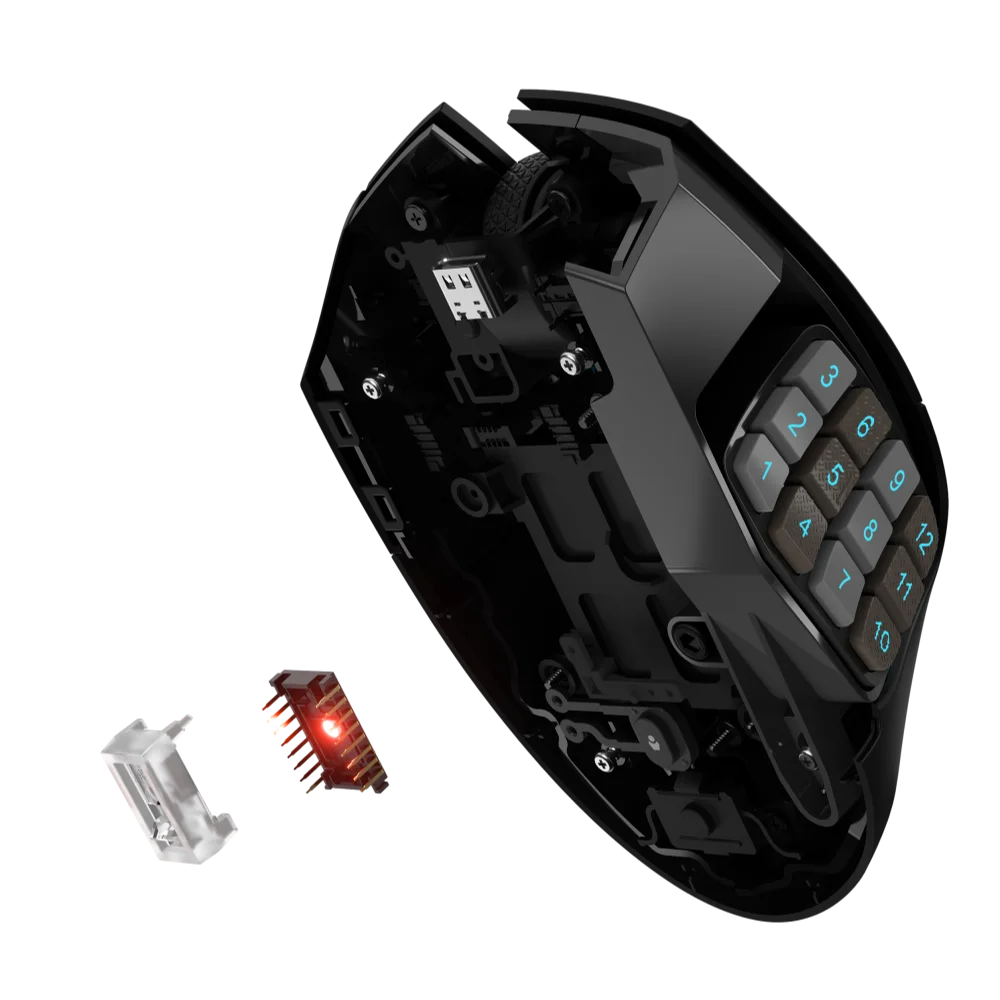 עכבר גיימינג אלחוטי CORSAIR SCIMITAR ELITE WIRELESS MMO Gaming