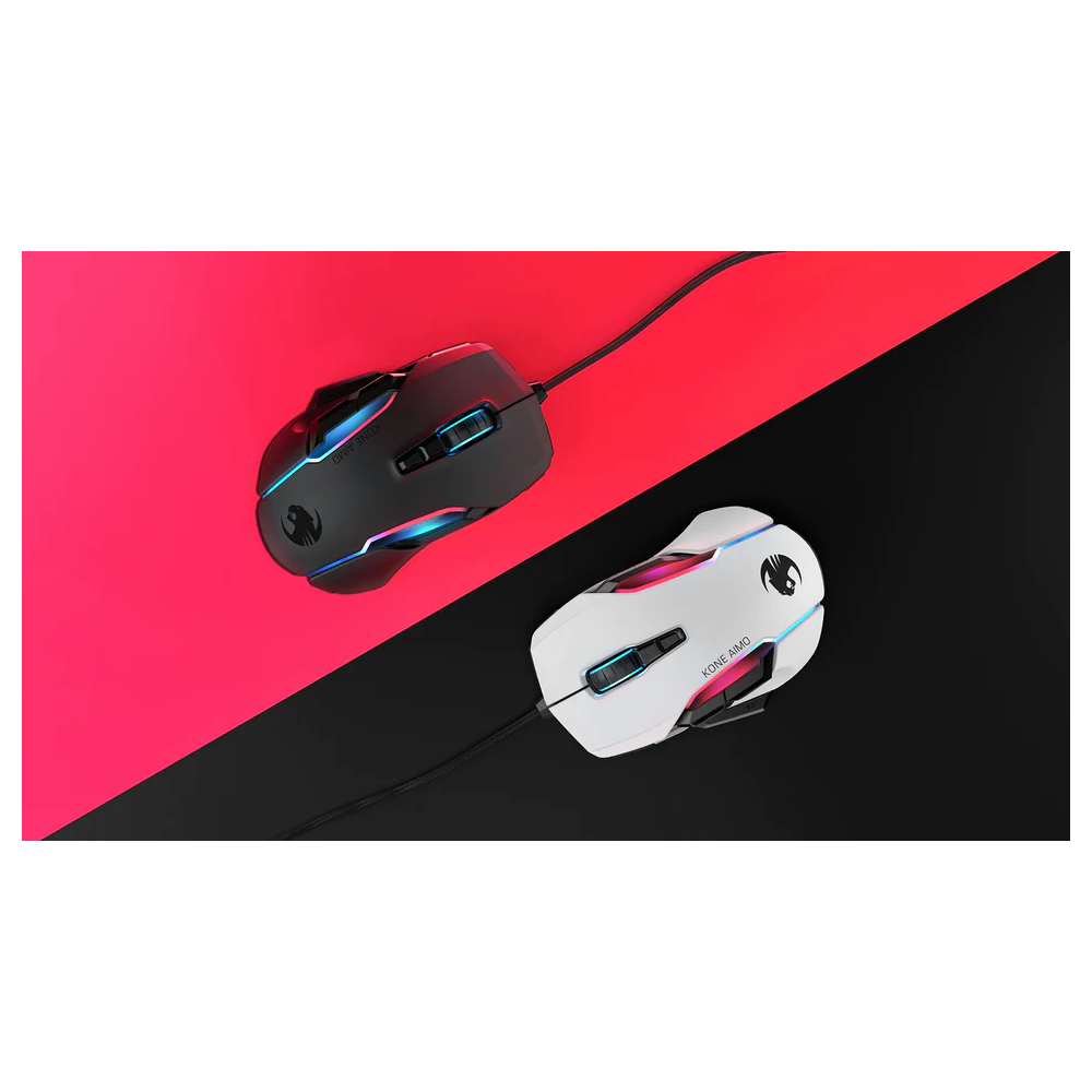 עכבר גיימינג ROCCAT KONE AIMO Remastered– לבן