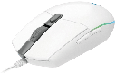 עכבר גיימינג לבן Logitech G102 LIGHTSYNC
