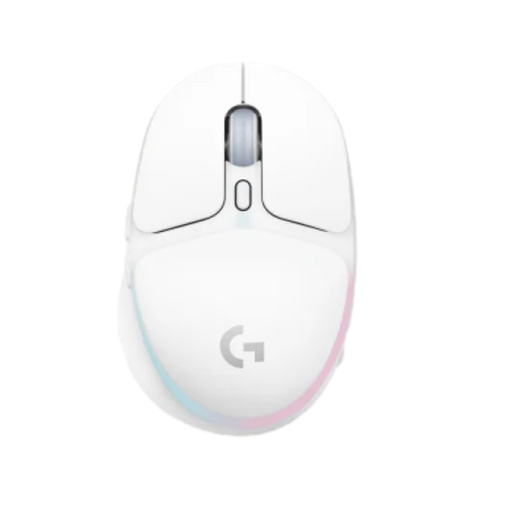 עכבר גיימינג אלחוטי לבן LOGITECH G705