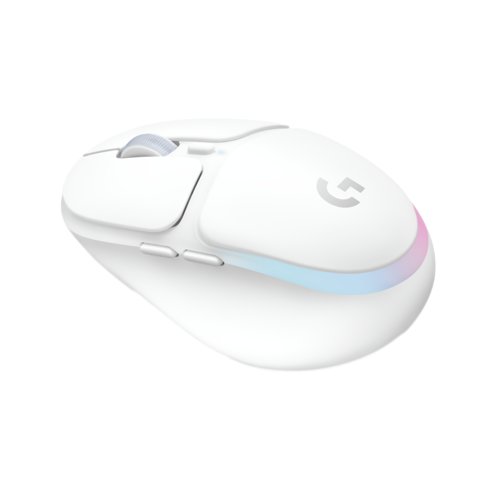 עכבר גיימינג אלחוטי לבן LOGITECH G705