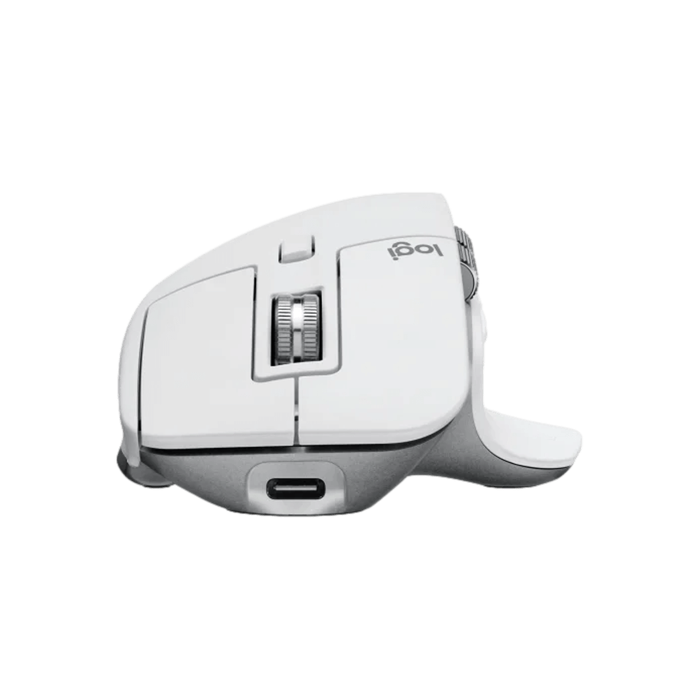 עכבר אלחוטי Logitech MX MASTER 3S FOR MAC - צבע אפור בהיר