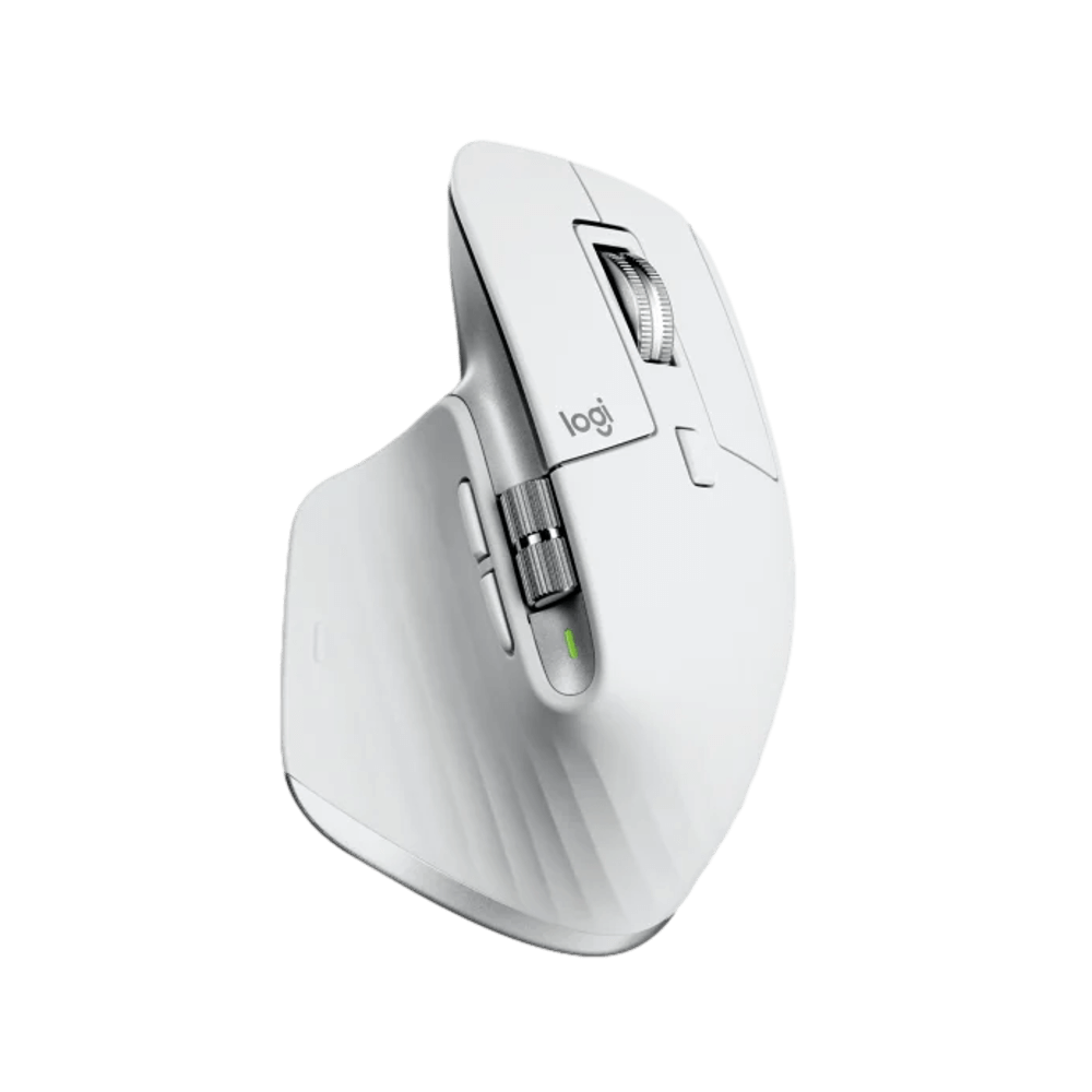 עכבר אלחוטי Logitech MX MASTER 3S FOR MAC - צבע אפור בהיר