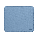 משטח לעכבר בצבע כחול LOGITECH MOUSE PAD