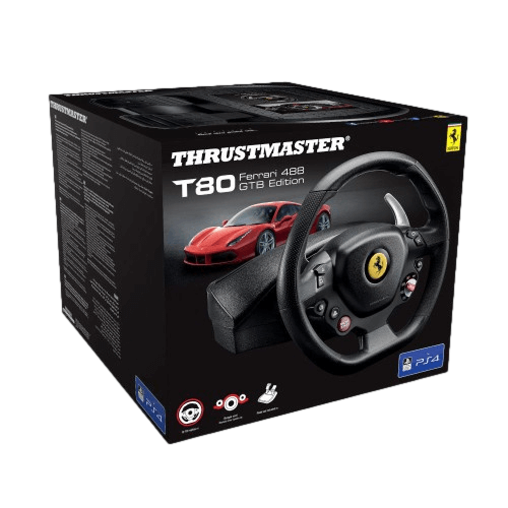הגה T80 FERRARI488 S4/PC GTB לPC/PS4/PS5