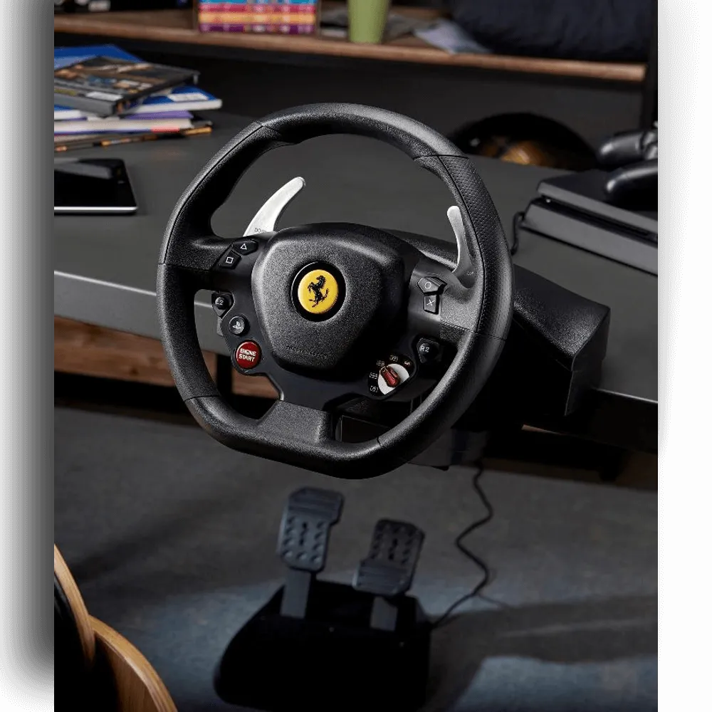 הגה T80 FERRARI488 S4/PC GTB לPC/PS4/PS5