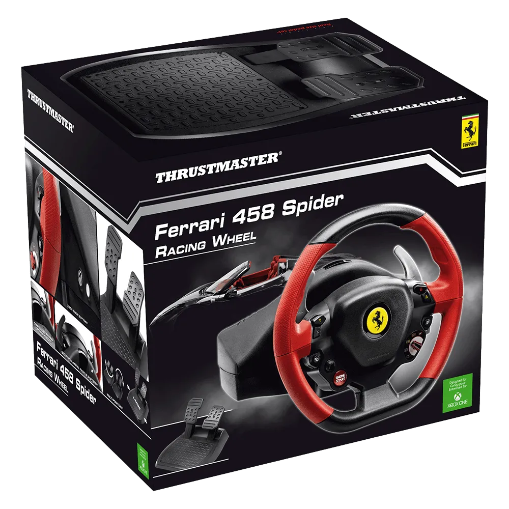 הגה FERRARI458 ל SPIDER XBOX S/X מבית THRUSTMASTER