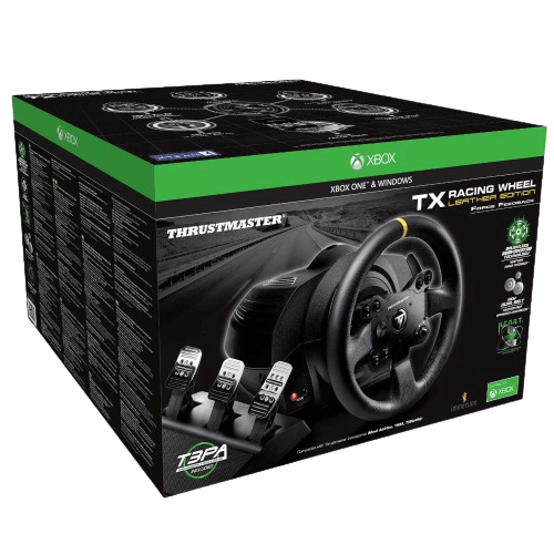 הגה TX Racing wheel Leather edition מתאים ל XBOXONE/SERIES X/S / PC