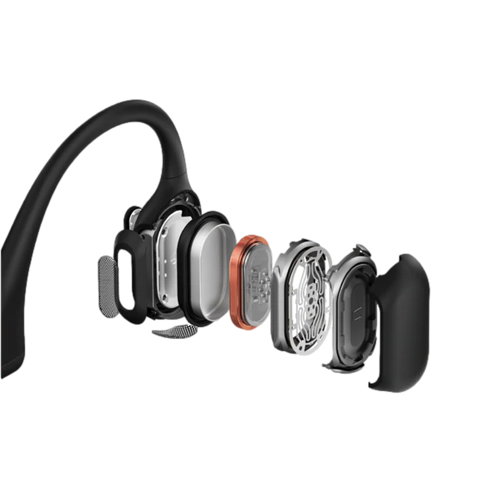 אוזניות OPENRUN PRO SHOKZ בצבע שחור