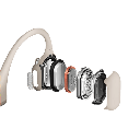 אוזניות OPENRUN PRO SHOKZ בצבע בז'