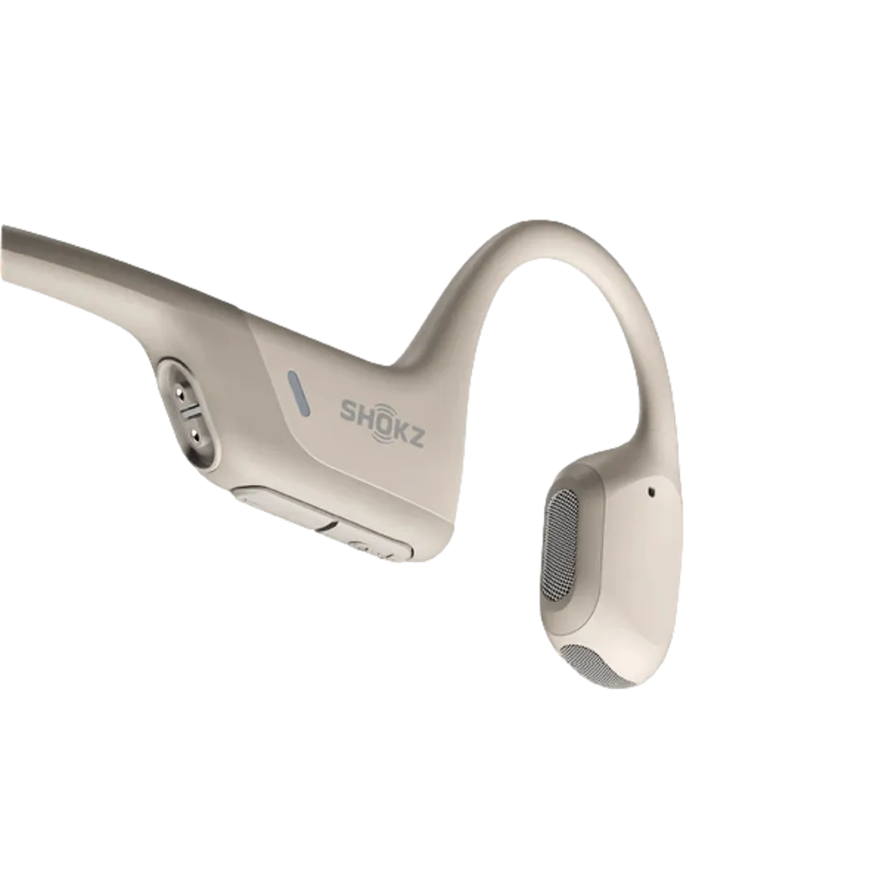 אוזניות OPENRUN PRO SHOKZ בצבע בז'