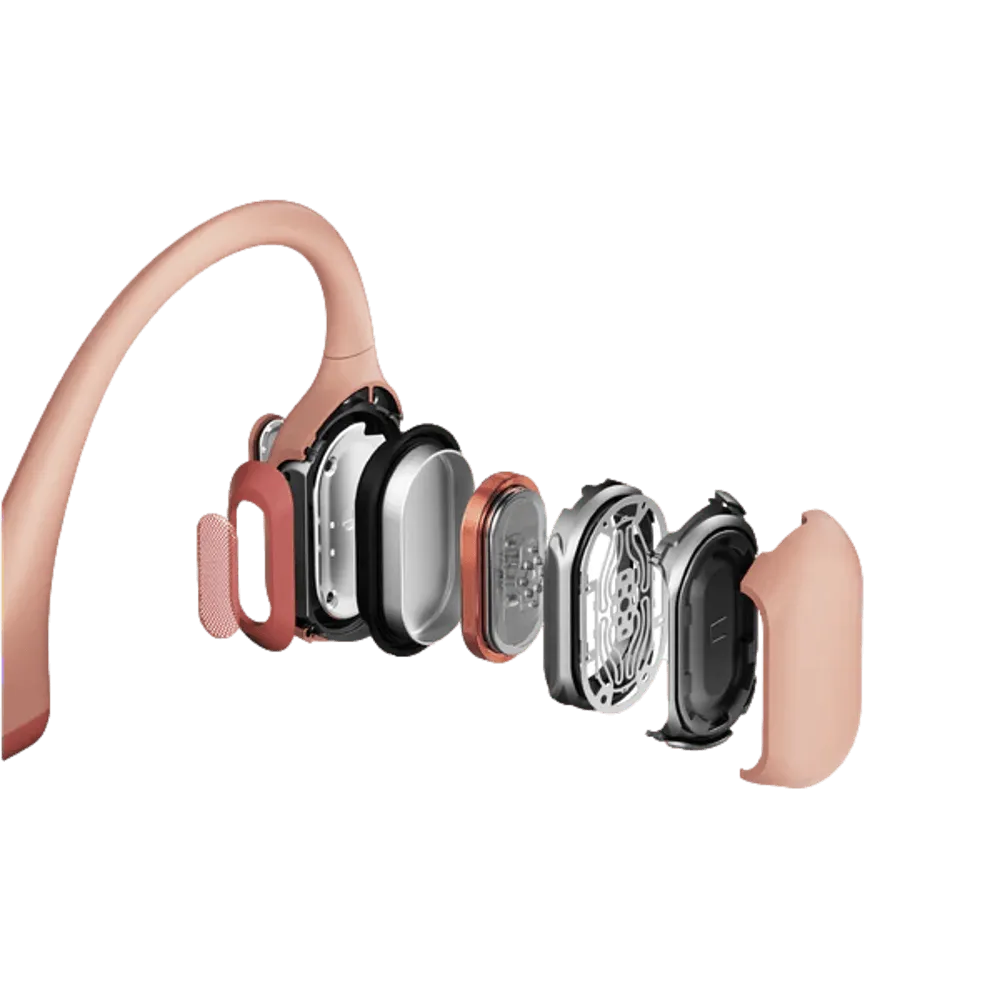 אוזניות OPENRUN PRO SHOKZ בצבע ורוד