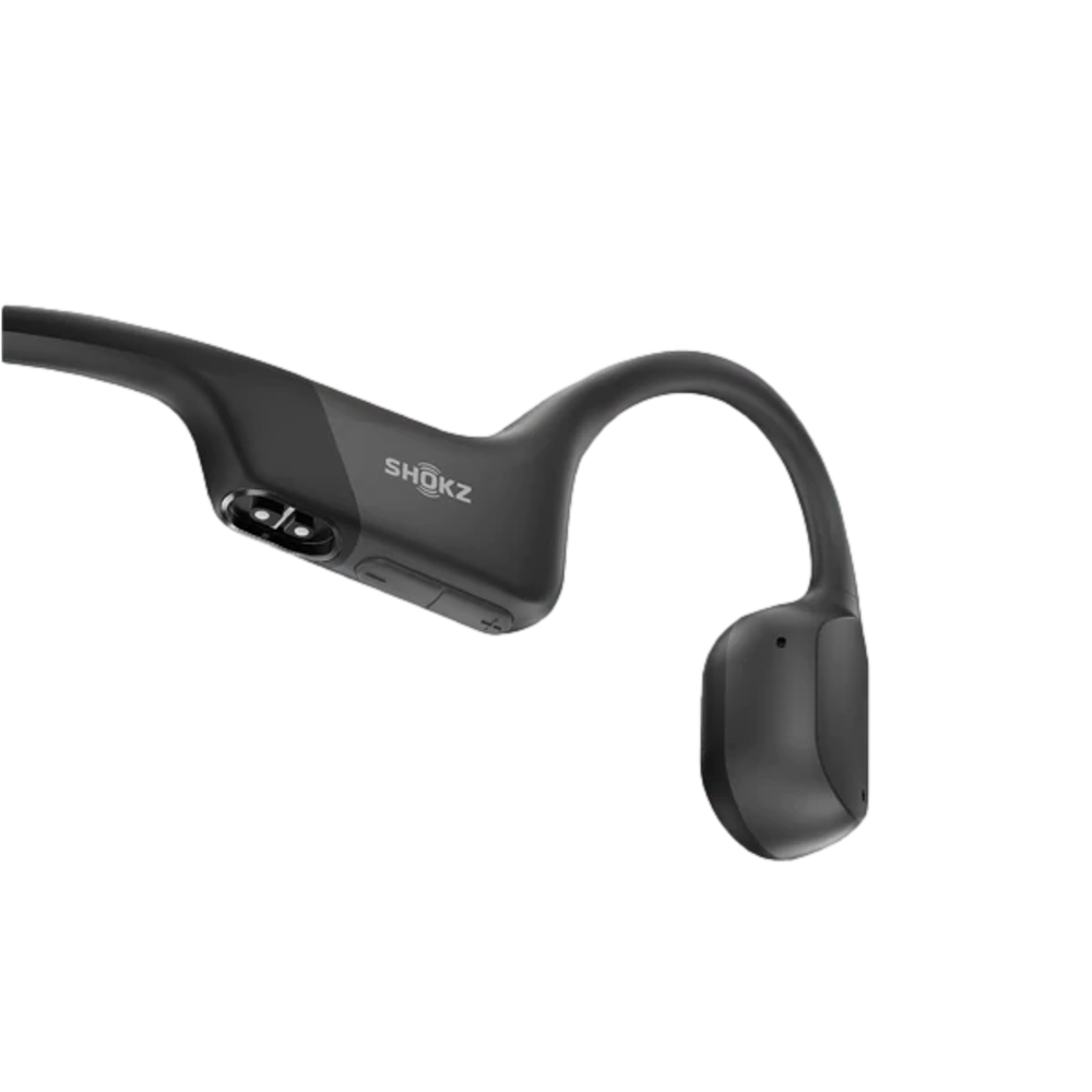 אוזניות ספורט אלחוטיות OPENRUN SHOKZ בצבע שחור