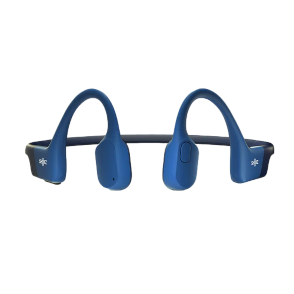 אוזניות ספורט אלחוטיות OPENRUN SHOKZ בצבע כחול