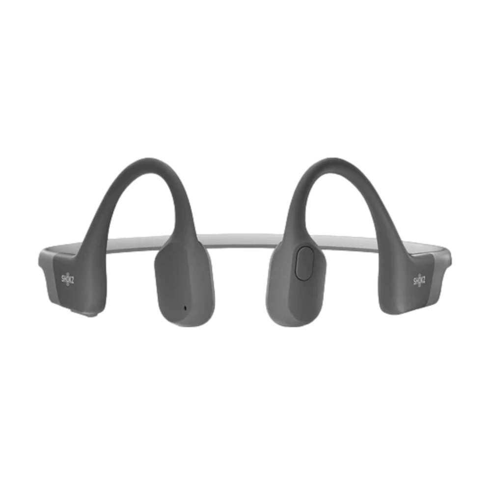 אוזניות ספורט אלחוטיות OPENRUN SHOKZ בצבע אפור