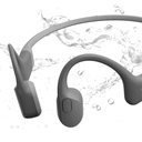 אוזניות ספורט אלחוטיות OPENRUN SHOKZ בצבע אפור