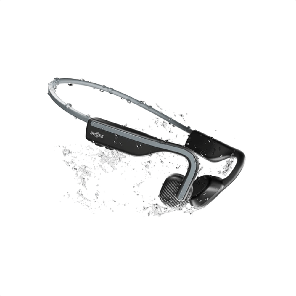 אוזניות עצם OPENMOVE SHOKZ בצבע אפור