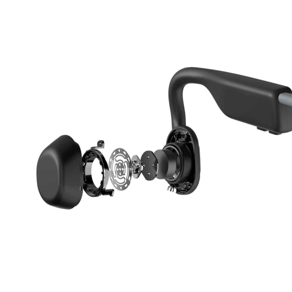 אוזניות עצם OPENMOVE SHOKZ בצבע אפור