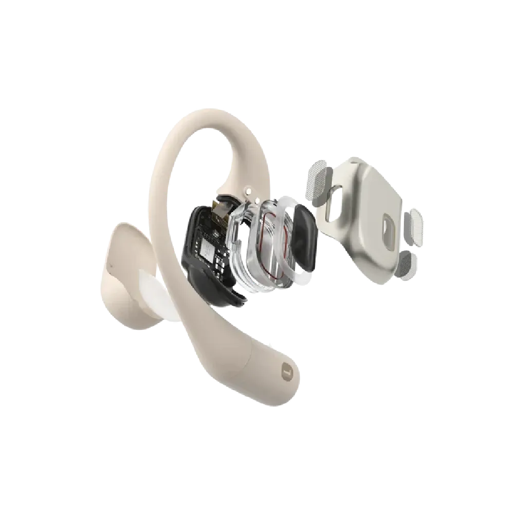 אוזניות SHOKZ OPENFIT OPEN-EAR בז'