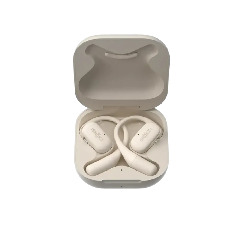 אוזניות SHOKZ OPENFIT OPEN-EAR בז'