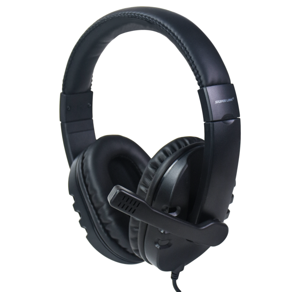 אוזניות למחשב Silver Line HS-009 with USB and Mic