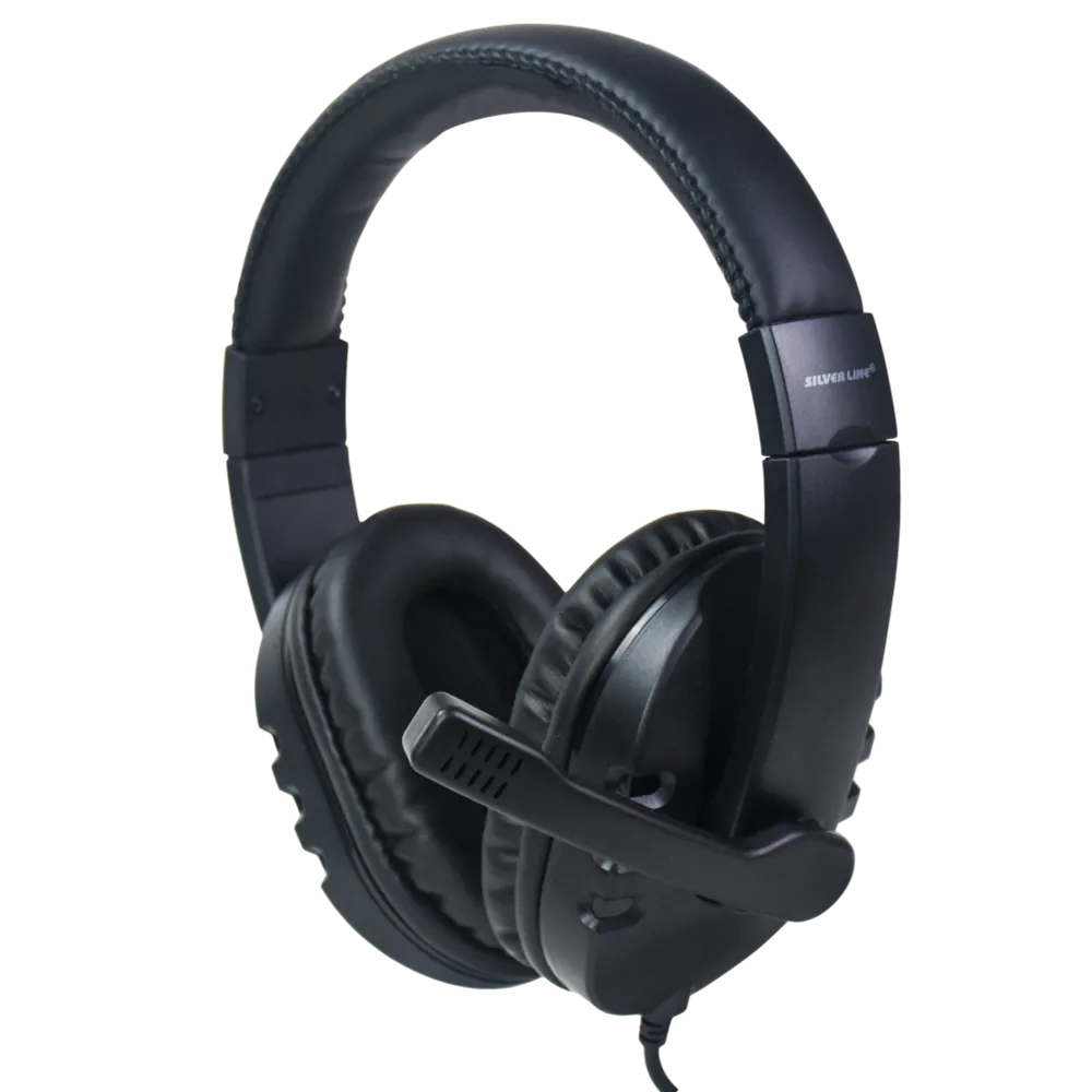 אוזניות למחשב Silver Line HS-009 with USB and Mic