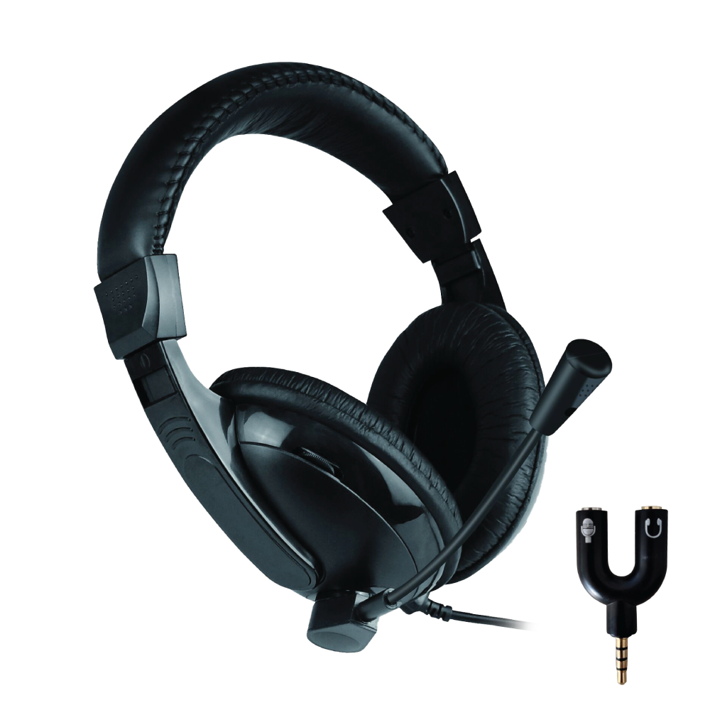אוזניות + מיקרופון + ווליום לשליטת עוצמה HS-66V SL
