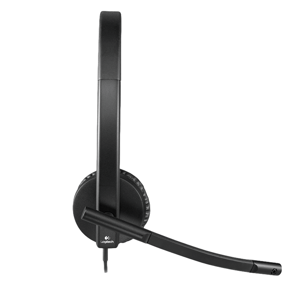 אוזניות סטריאו עם מיקרופון Logitech USB H570e Retail