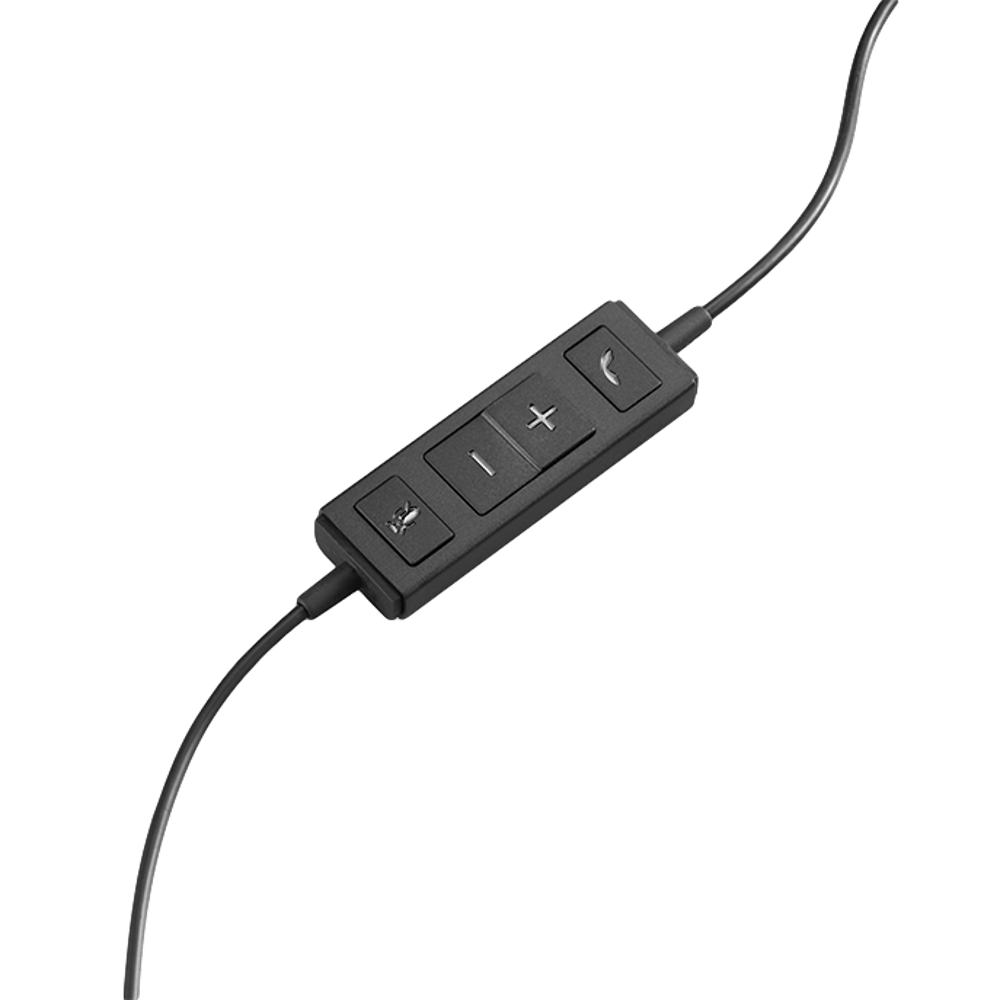 אוזניות סטריאו עם מיקרופון Logitech USB H570e Retail
