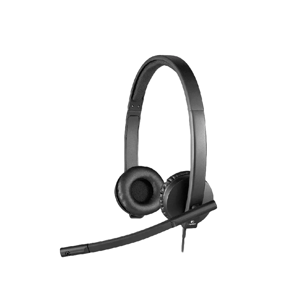 אוזניות סטריאו עם מיקרופון Logitech USB H570e Retail