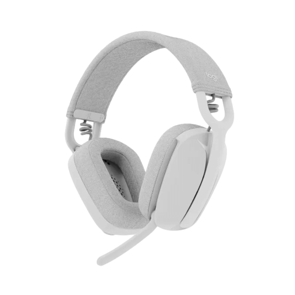 אוזניות Logitech ZONE VIBE 100 - צבע לבן