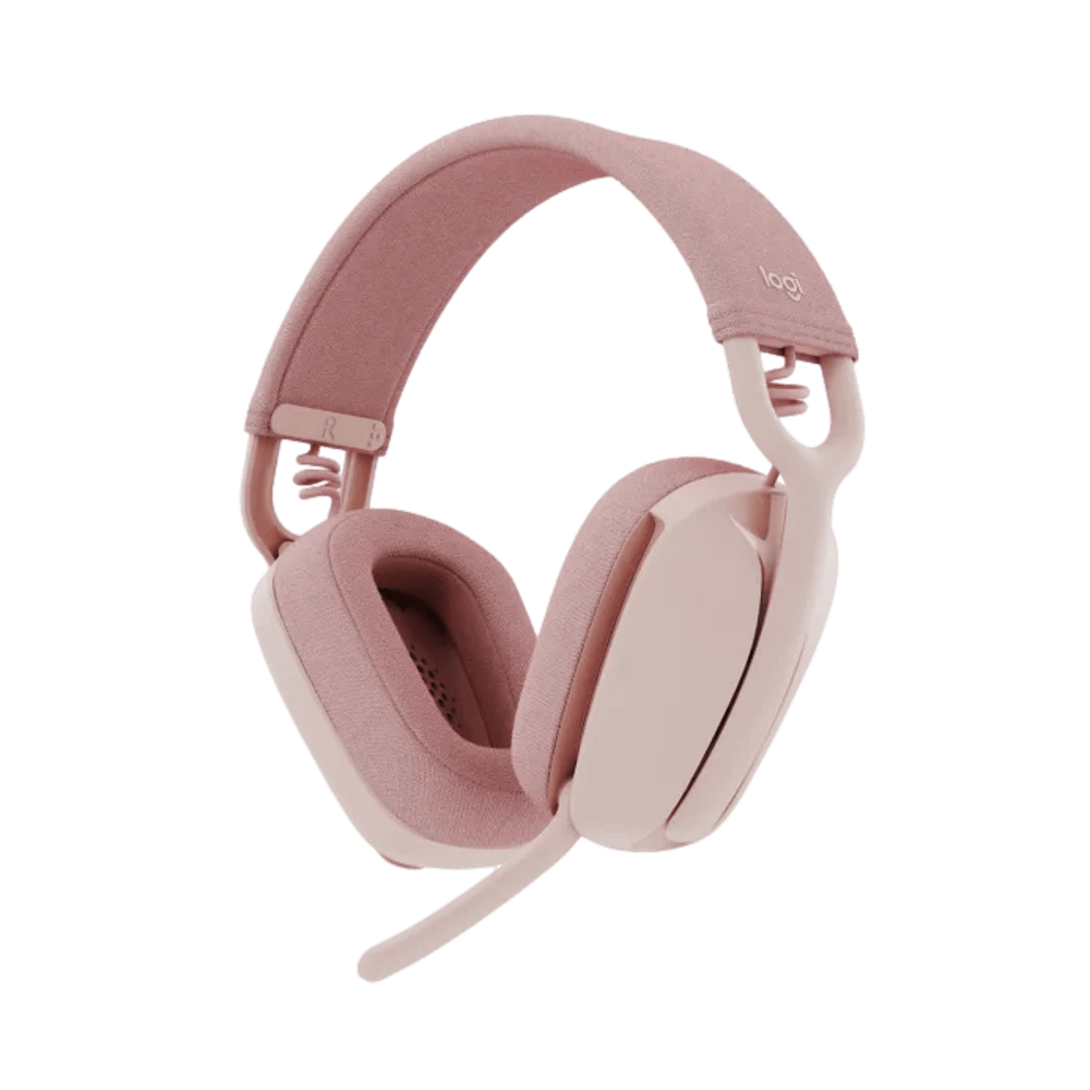 אוזניות Logitech ZONE VIBE 100 - צבע ורוד