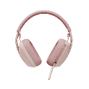 אוזניות Logitech ZONE VIBE 100 - צבע ורוד