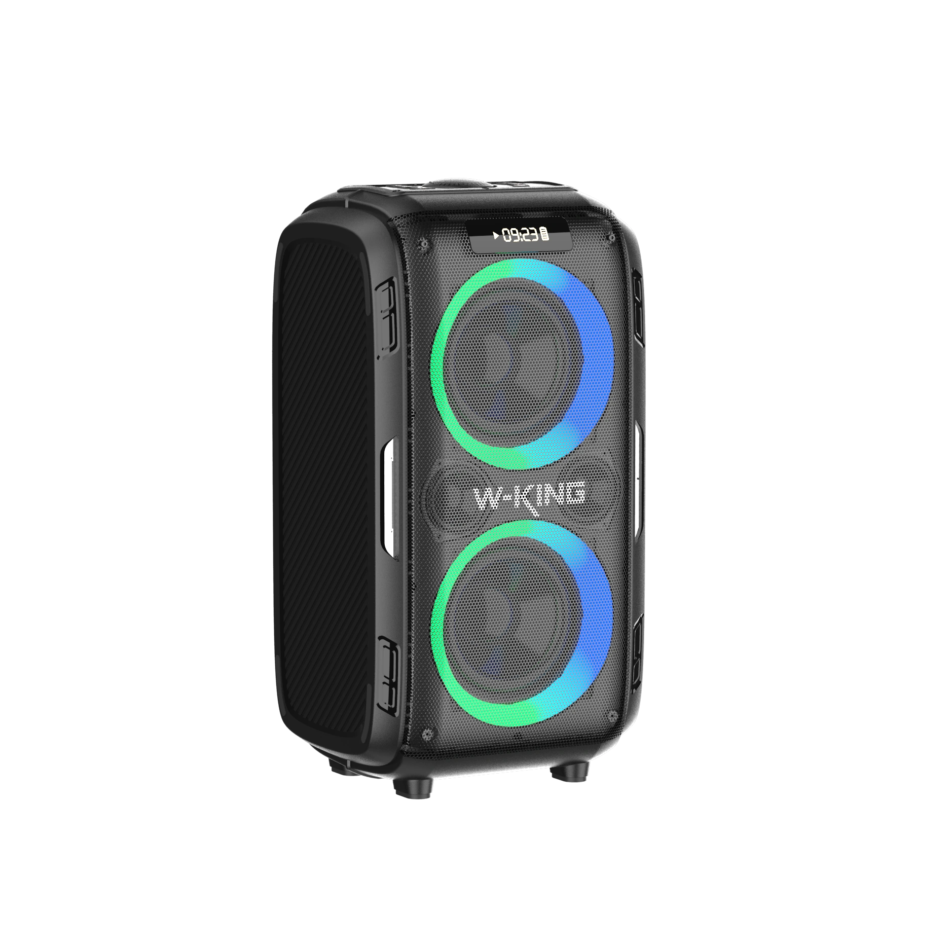 בידורית + 2 מיקרופונים W-KING T9 PRO 120W