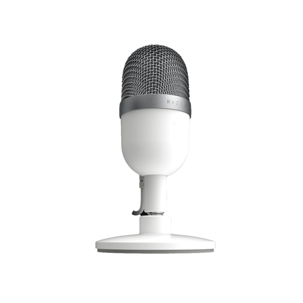 מיקרופון בצבע לבן מבית RAZER דגם SEIREN MINI MERCU