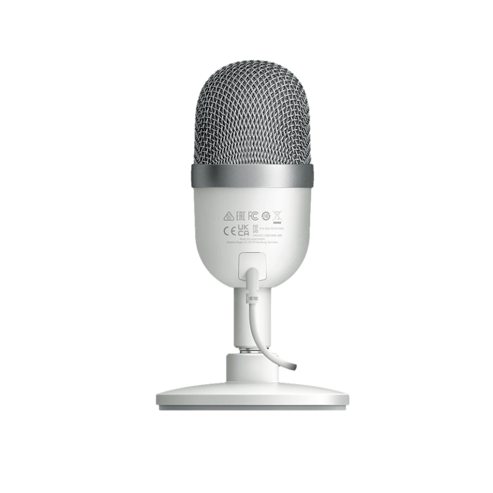 מיקרופון בצבע לבן מבית RAZER דגם SEIREN MINI MERCU