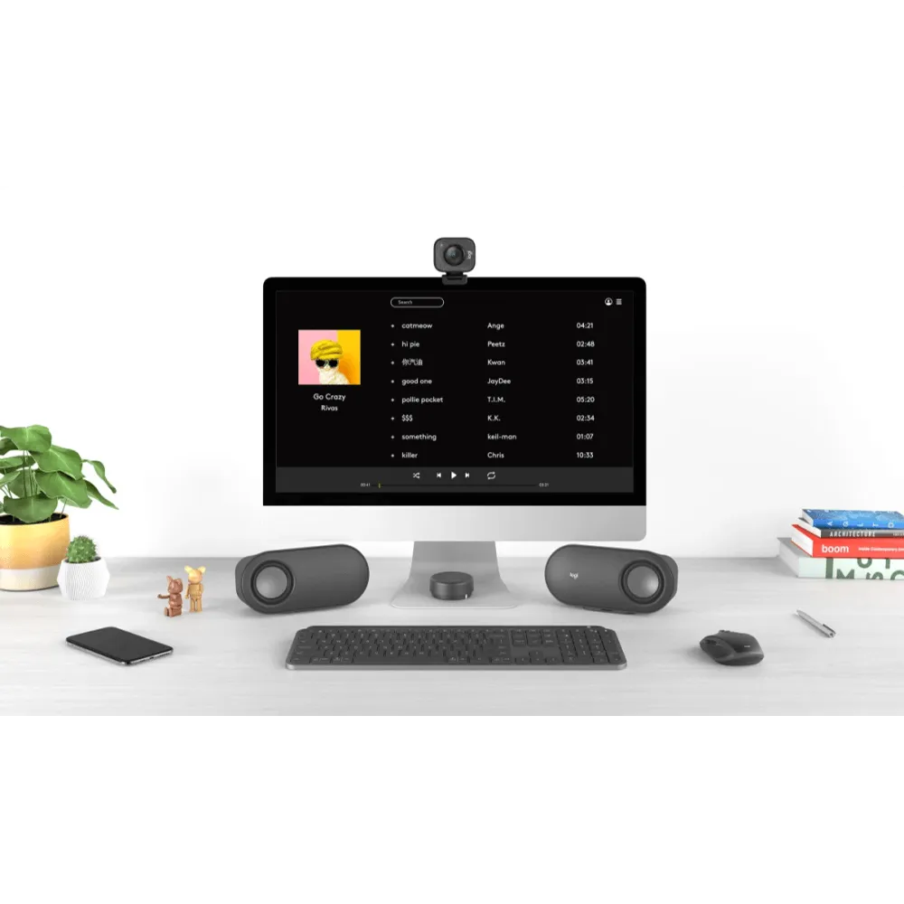 רמקולים אלחוטיים למחשב מדגם Logitech Z407 Bluetooth