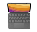 מארז מקלדת נרתיק Logitech COMBO TOUCH - עבור iPad Air (שחור ואפור)