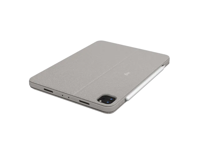 מארז מקלדת נרתיק Logitech COMBO TOUCH - עבור iPad Air (שחור ואפור)