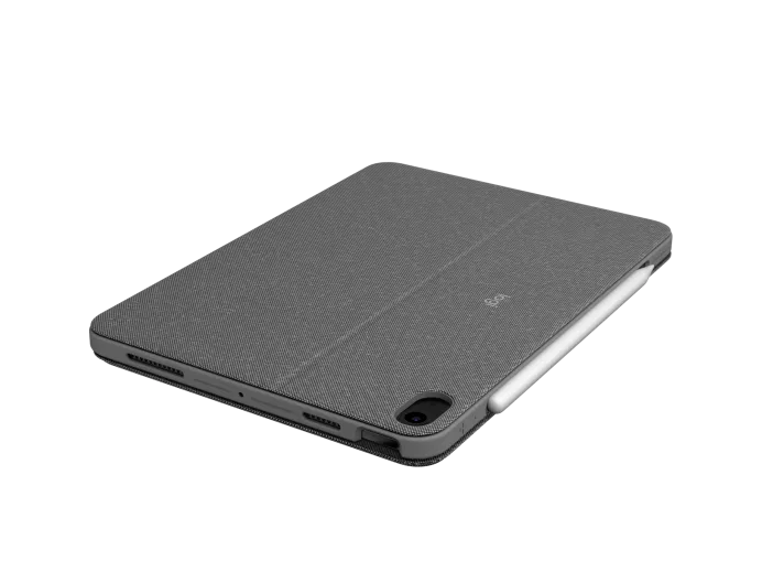 מארז מקלדת נרתיק Logitech COMBO TOUCH - עבור iPad Air (שחור ואפור)