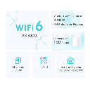 מגדיל טווח (2 יחידות באריזה)Deco X50 AX3000 Whole Home Mesh WiFi 6 System