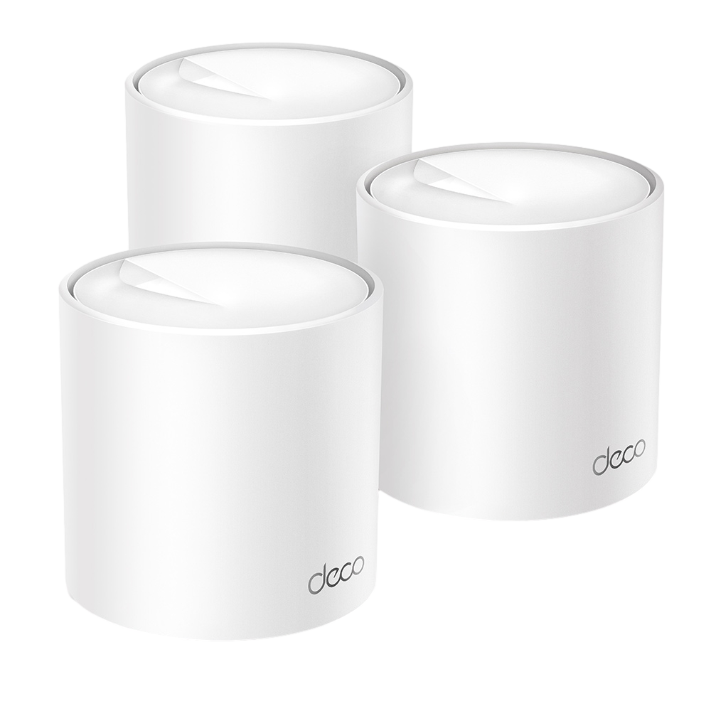מגדיל טווח (3 יח') Deco X50 AX3000 Whole Home Mesh WiFi 6 System